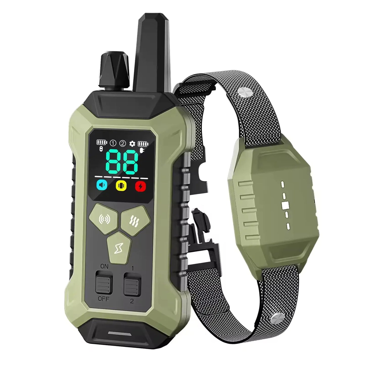 DIVVIQ Smart-Train Waterproof Remote Dog Collar, Adjustable Intensity