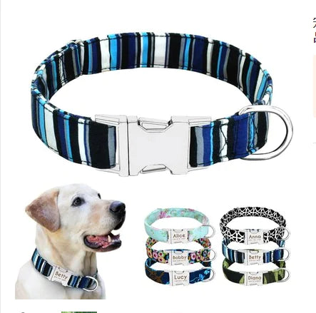 Custom Engraved Dog Collar