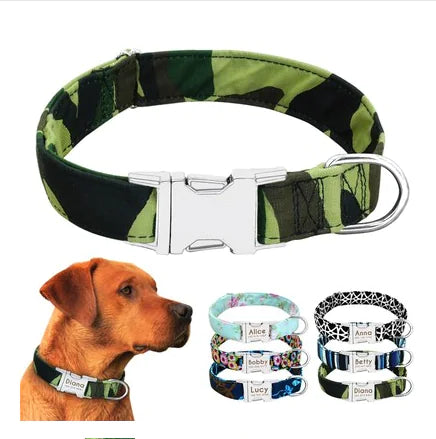 Custom Engraved Dog Collar