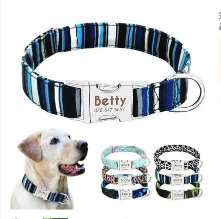 Custom Engraved Dog Collar